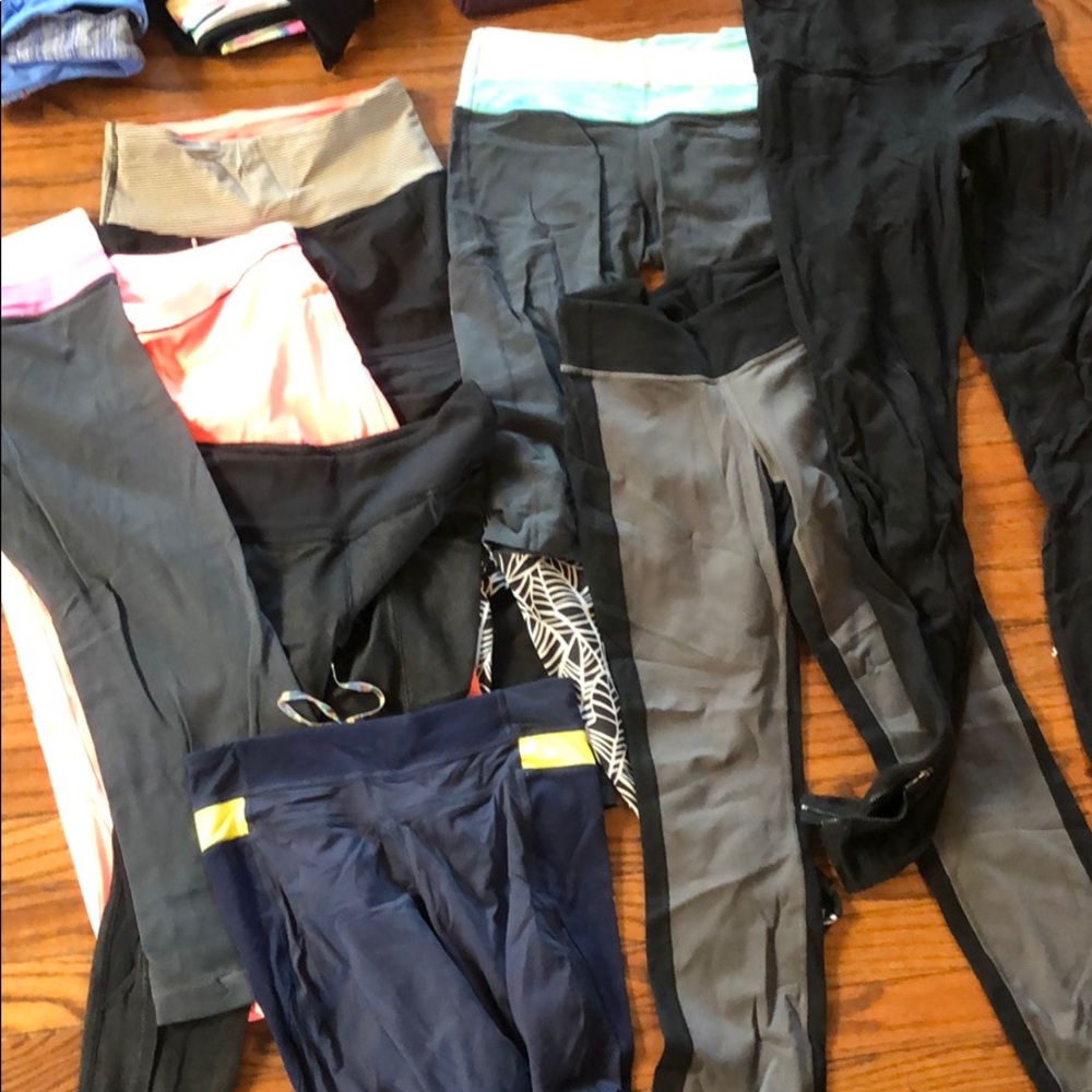 17 Pairs of Lululemon leggings